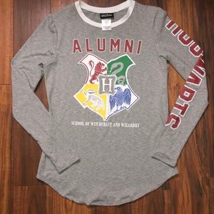 Harry Potter Hogwarts Super Soft Long Sleeve Sz.XS